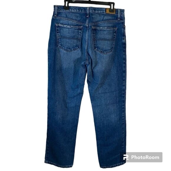 Tommy Hilfiger Boyfriend Jeans Distressed Blue 12 Long - Picture 7 of 8